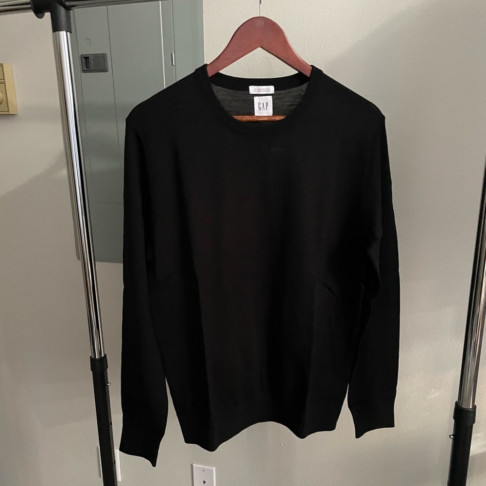 NWT GAP Crew Neck Sweater in Merino Wool